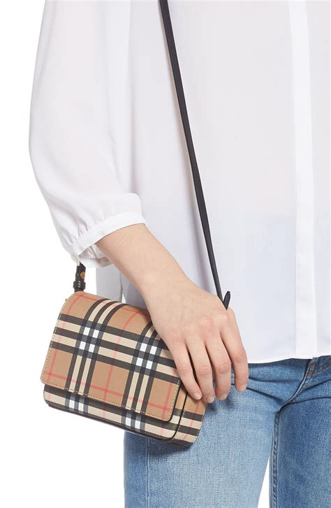 burberry vintage check shoulder bag|burberry vintage crossbody bag.